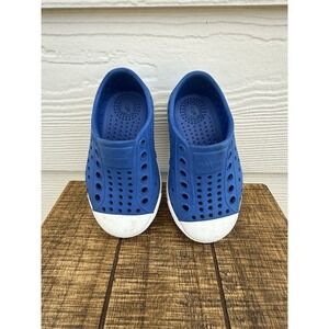Native Shoes Sz C 5 Toddler Kids Jefferson (Toddler/Little Kid) Blue
